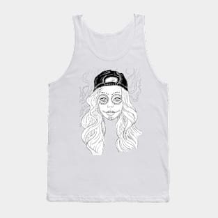 Sugar skull Tank Top